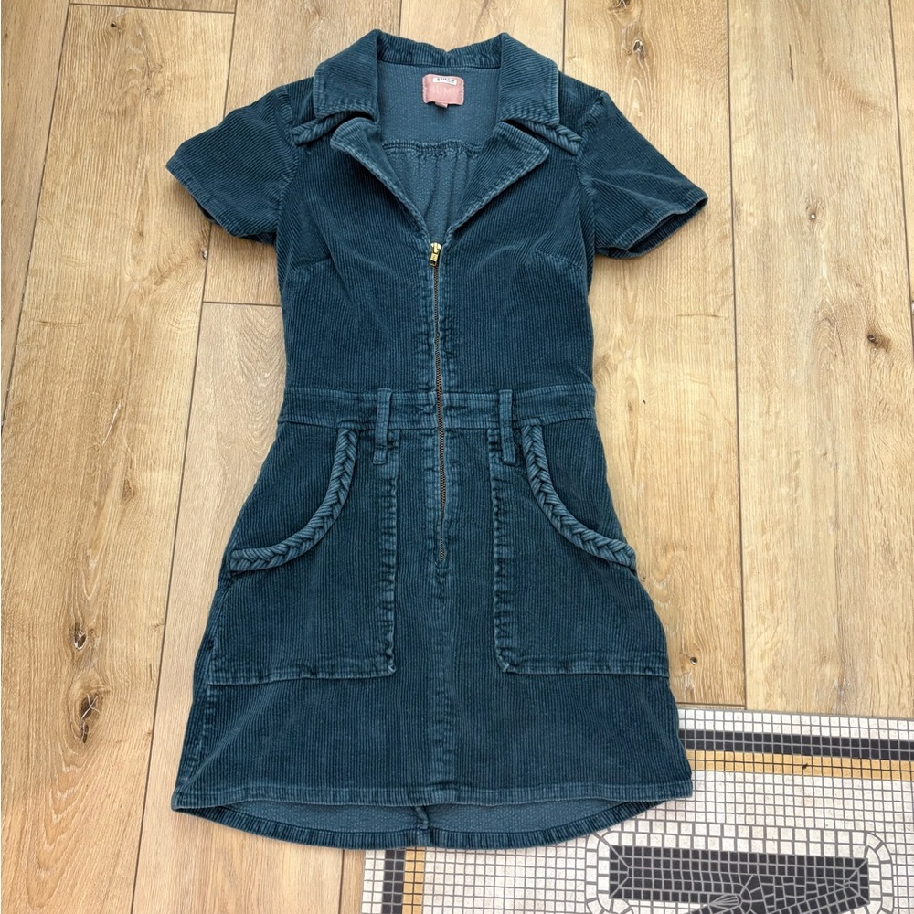 Show Me Your MuMu Teal Mini Dress
